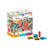 Brinquedo Pedagógico EVA 96 Peças BRW Dipedu Alfabeto + Vogais + Números