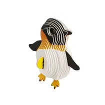 Quebra-Cabeça 3D Papel BRW Dipedu 20 Peças Pinguim