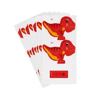 Quebra-Cabeça 3D Papel BRW Dipedu 18 Peças Dino T-Rex