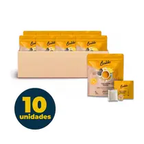 Chá Mate Verde Baldo Abacaxi e Gengibre 10 Pacotes de 25g com 10 Sachês