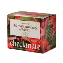 Chá Mate Tostado Baldo Cranberry e Hibisco 25g com 10 Sachês