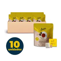 Chá Mate Tostado Baldo Banana e Baunilha 10 Pacotes de 25g com 10 Sachês