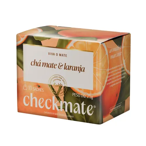 Chá Mate Tostado Baldo Laranja 25g com 10 Sachês