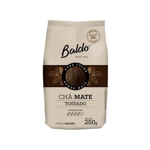 Chá Mate Tostado Baldo Tosta Alta a Granel 250g