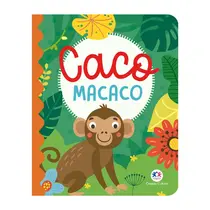 Livro Infantil Almofadado Ciranda Cultural Caco Macaco