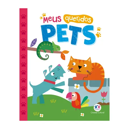 Livro Infantil Almofadado Ciranda Cultural Meus Queridos Pets