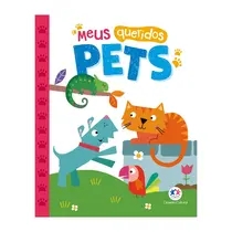 Livro Infantil Almofadado Ciranda Cultural Meus Queridos Pets