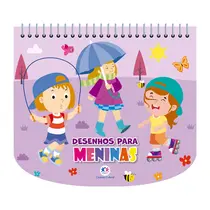 Livro Infantil Colorir Ciranda Cultural Desenhos para Meninas com Canetinhas
