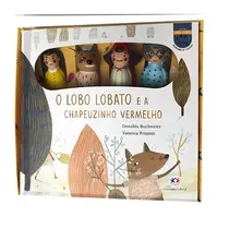 Livro Infantil Ciranda Cultural O Lobo Lobato e a Chapeuzinho Vermelho