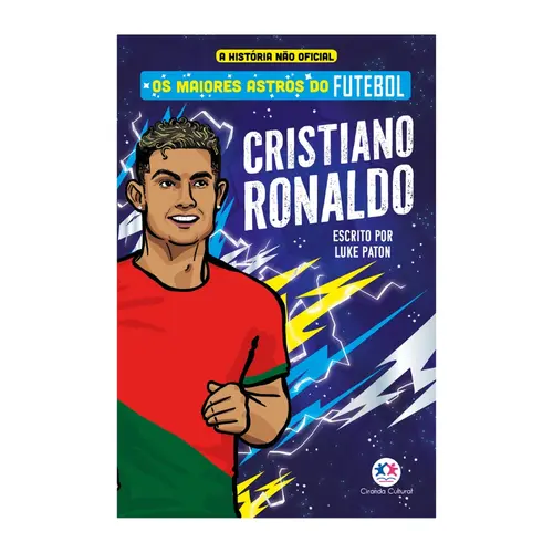 Livro Jovem Ciranda Cultural Os Maiores Astros do Futebol Cristiano Ronaldo