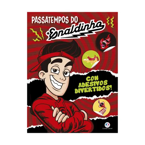 Livro Infantil Ciranda Cultural Passatempos do Enaldinho