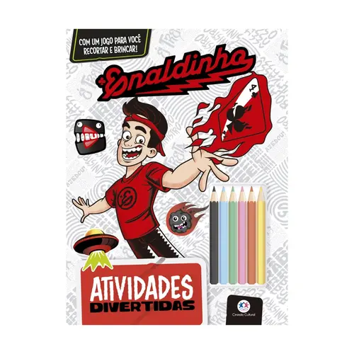 Livro Infantil Ciranda Cultural Atividades Divertidas Enaldinho