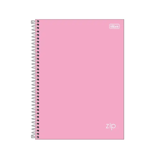 Caderno 1/4 Espiral Capa Dura Tilibra Zip Colors 140mm x 200mm 80 Folhas 27/2