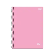 Caderno 1/4 Espiral Capa Dura Tilibra Zip Colors 140mm x 200mm 80 Folhas 27/2