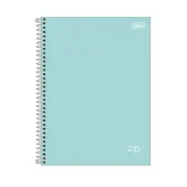 Caderno 1/4 Espiral Capa Dura Tilibra Zip Colors 140mm x 200mm 80 Folhas 27/3
