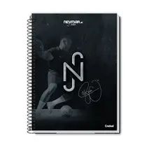 Caderno Universitário Capa Dura Credeal Neymar 1 Matéria 80 Folhas 27/3