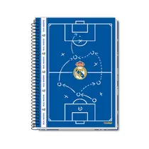 Caderno Universitário Capa Dura Credeal Real Madrid 10 Matérias 160 Folhas 27/3