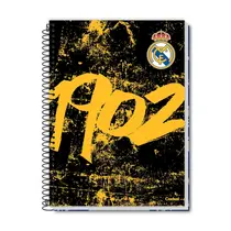 Caderno Universitário Capa Dura Credeal Real Madrid 10 Matérias 160 Folhas 27/4