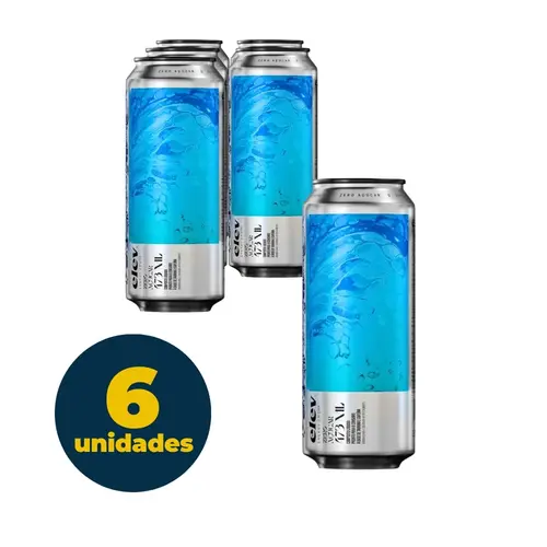 Bebida Energética Elev Zero Açúcar Lata 473ml 6 Unidades