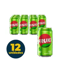 Refrigerante Fruki Limão Lata 350ml 12 Unidades