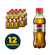 Refrigerante Fruki Guaraná Zero Açúcar 200ml 12 Unidades