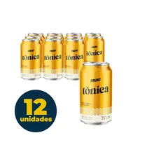 Água Tônica Fruki Lata 350ml 12 Unidades