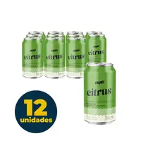 Refrigerante Fruki Citrus Lata 350ml 12 Unidades