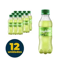 Refresco Frukito Sabor Limão Zero Açúcar 200ml 12 Unidades