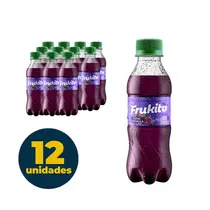 Refresco Frukito Sabor Uva Zero Açúcar 200ml 12 Unidades