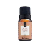 Essência Aromatizante Via Aroma Black Vanilla 10ml
