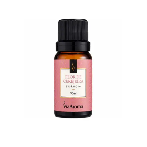 Essência Aromatizante Via Aroma Flor de Cerejeira 10ml