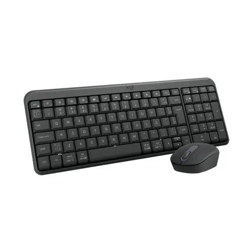 Kit Teclado e Mouse Sem Fio Logitech MK250 Grafite