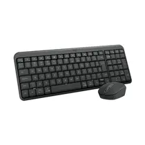 Kit Teclado e Mouse Sem Fio Logitech MK250 Grafite