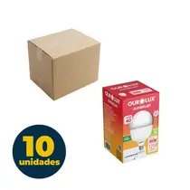 LAMPADA BULBO T ALTA POTENCIA 40W LED BRANCA FRIA 6500K E27 SUPERLED OUROLUX 20 UN