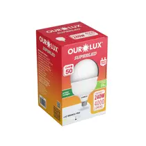 Lâmpada LED Bulbo T Ourolux SuperLED 50W - Branca Fria 6500K Alta Potência