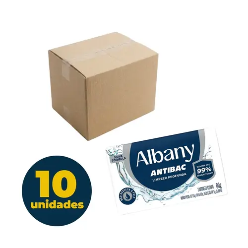 SABONETE BARRA 80G ALBANY LIMPEZA PROFUNDA 010 UN