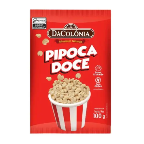 Pipoca Doce DaColônia 100g