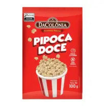 PIPOCA DOCE 100G DACOLONIA 20 UN