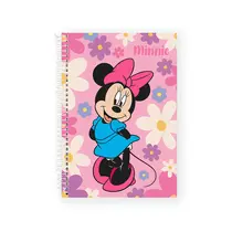 Caderno Universitário Capa Dura 1 matéria Culturama Mickey e Minnie Sweet 80 Folhas 27/1