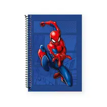 Caderno Universitário Capa Dura 1 matéria Culturama Homem Aranha 80 Folhas 27/3