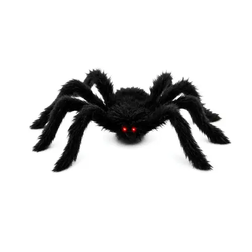 ARANHA PRETA 09CMX28CM HALLOWEEN 10 UN