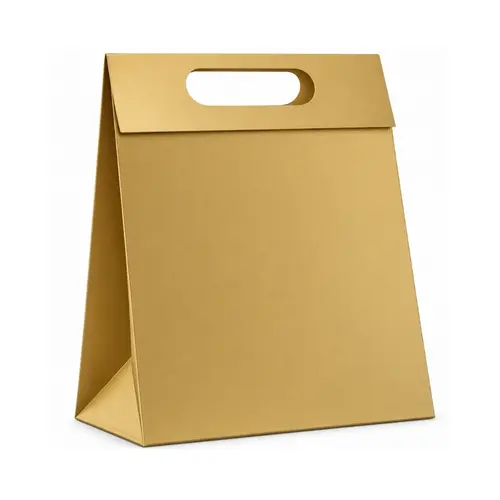 Caixa Presente Plus Cromus Glam Gold 18x7,5x24cm