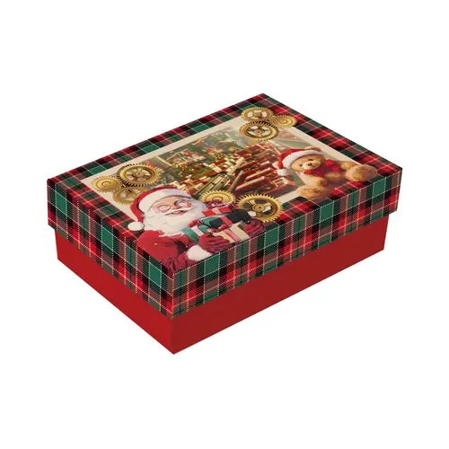 Caixa Presente Retangular Tampa Cromus Magia Infinita 16x10x5,5cm