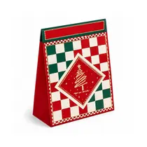 Saco Papel Presente Cromus Natal Louvre 35x26,5x11,5cm