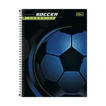 Caderno 1/4 Capa Dura Costurado Tilibra Score 140mm x 200mm 80 Folhas 27/1