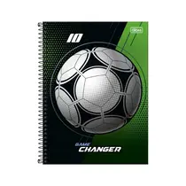 Caderno 1/4 Capa Dura Costurado Tilibra Score 140mm x 200mm 80 Folhas 27/3
