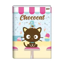 Caderno Universitário Capa Dura Costurado Jandaia Hello Kitty e Amigos 1 matéria 80 Folhas 27/2