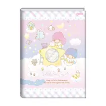 Caderno Universitário Capa Dura Costurado Jandaia Hello Kitty e Amigos 1 matéria 80 Folhas 27/4