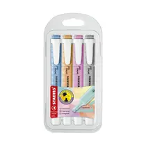 Marca Texto Stabilo Swing Cool Pastel Estojo 4 Cores 275/4-08-02