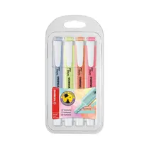 Marca Texto Stabilo Swing Cool Pastel Estojo 4 Cores 275/4-08-01